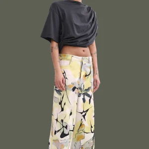 Pants | Collina Strada 4AM FLORAL DANTE JEAN