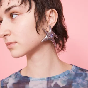 Earrings | Collina Strada AMETHYST CELESTE EARRING