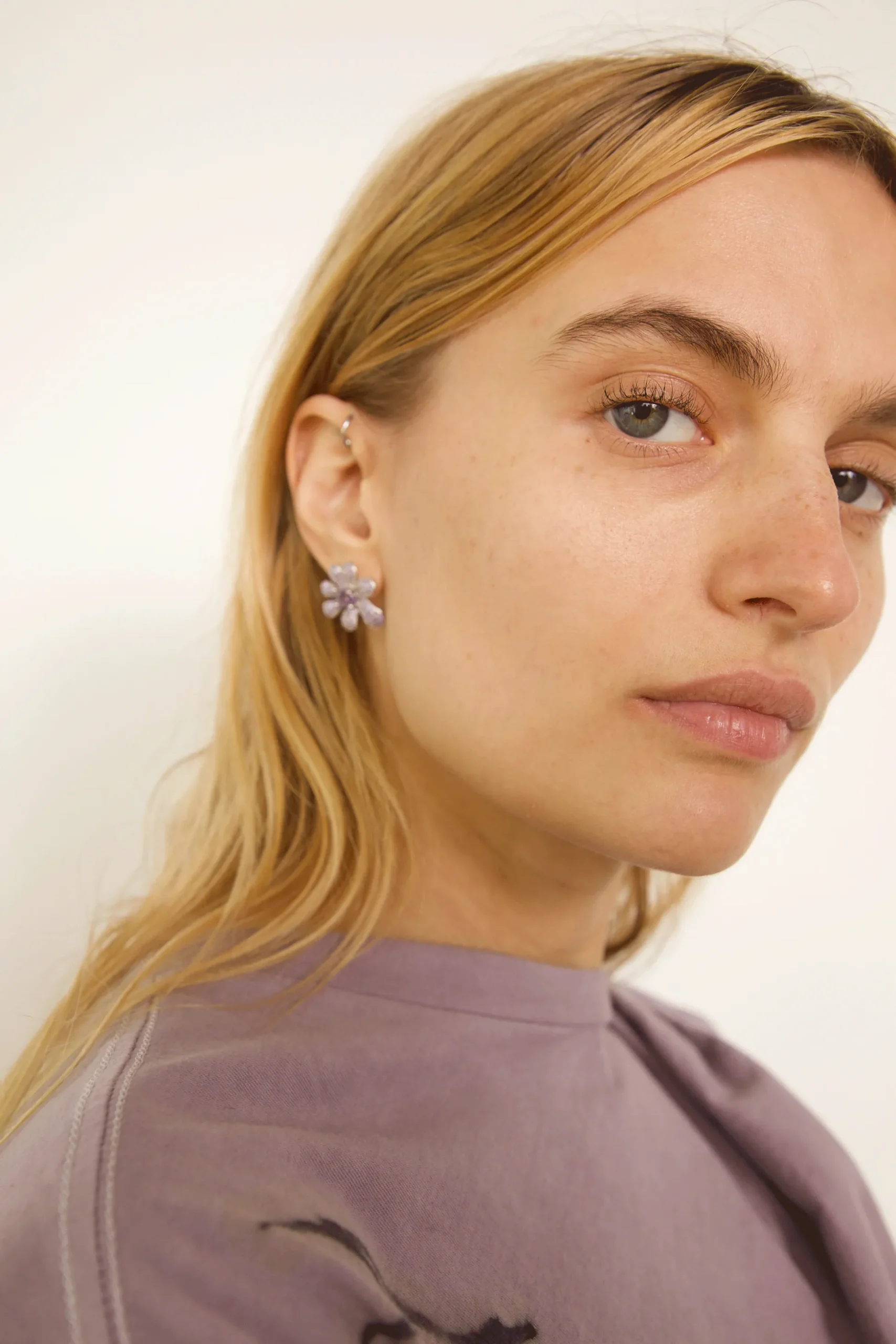 amethyst_pave_squashed_blossom_earring_2.webp Earrings | Collina Strada AMETHYST PAVE SQUASHED BLOSSOM EARRING