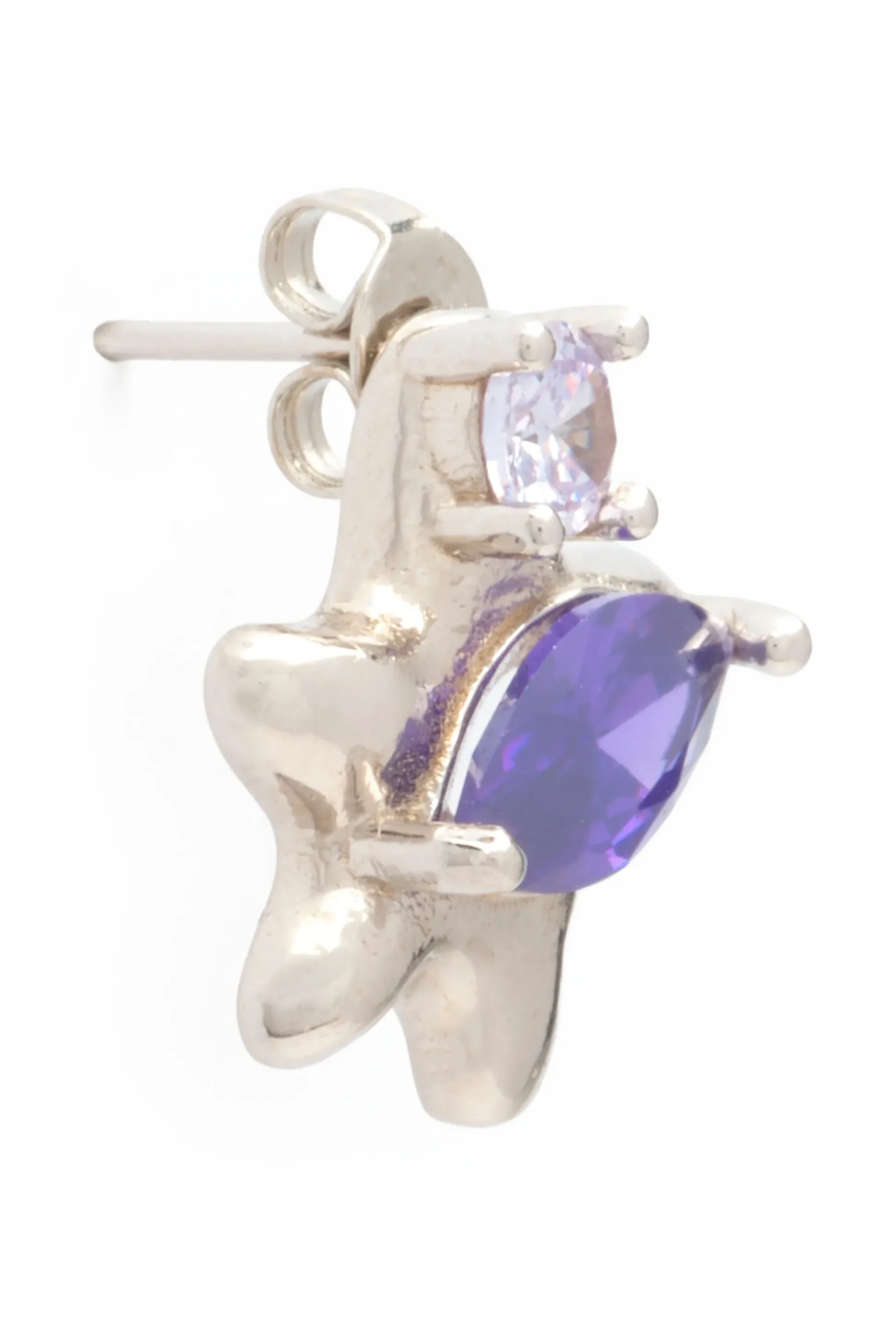 amethyst_stella_studs_1.webp Earrings | Collina Strada AMETHYST STELLA STUDS