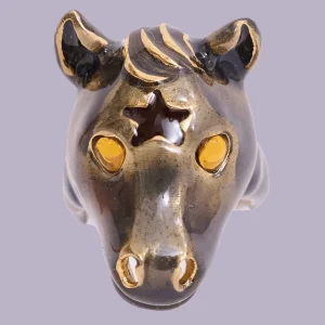 Rings | Collina Strada ANTIQUE GOLD BABY PONY RING