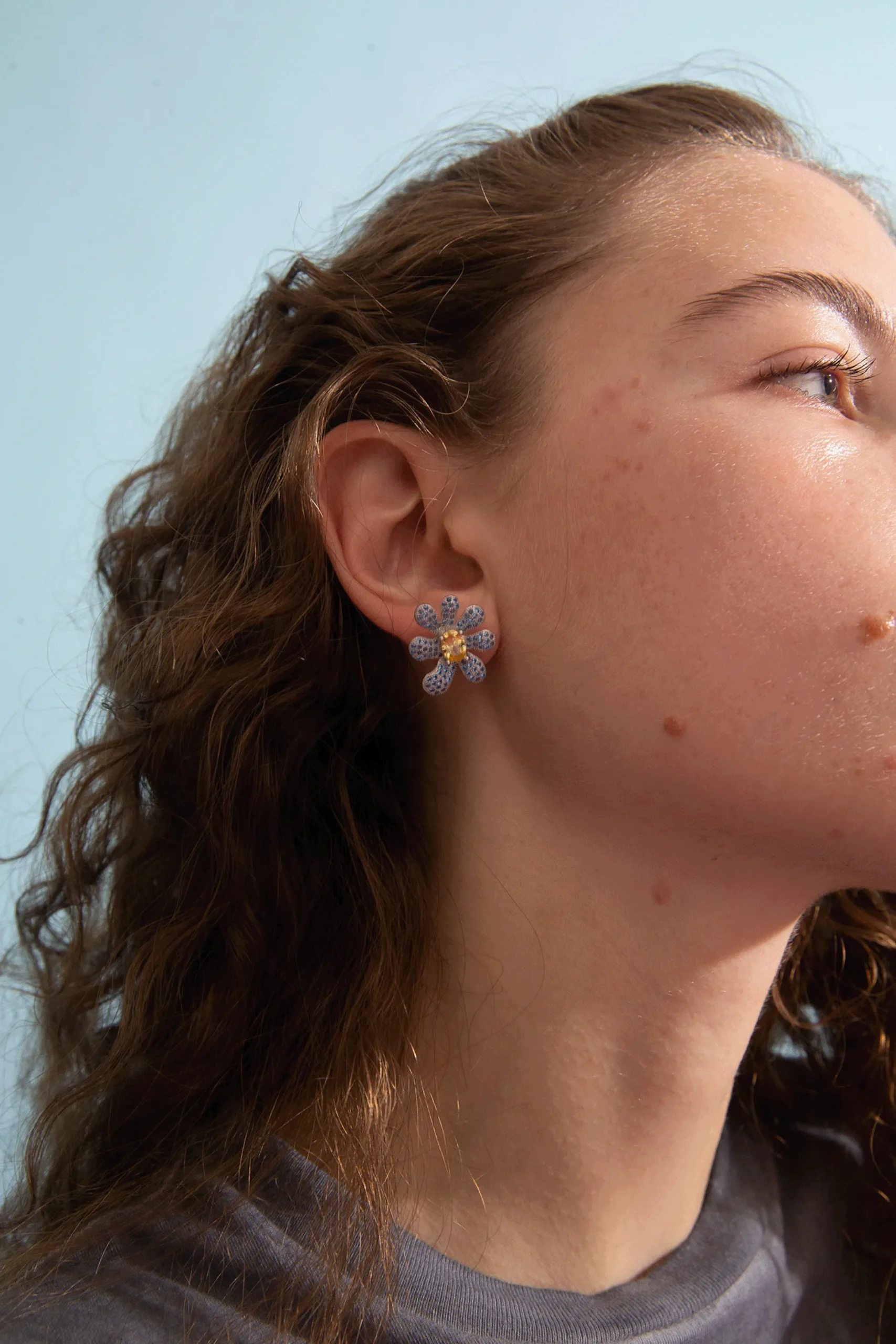 aquamarine_pave_squashed_blossom_earring_1.webp Earrings | Collina Strada AQUAMARINE PAVE SQUASHED BLOSSOM EARRING