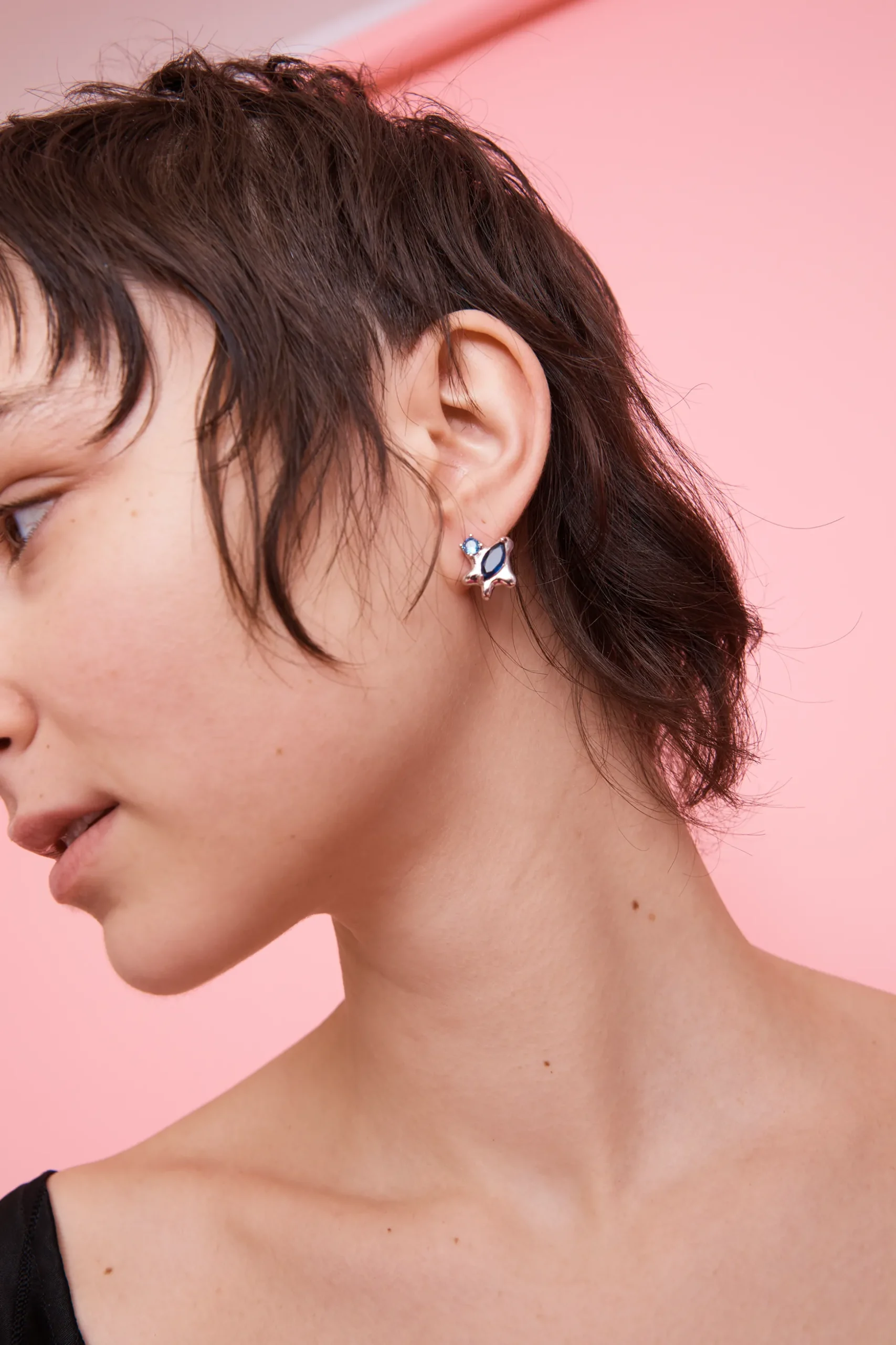 aquamarine_stella_studs_4.webp Earrings | Collina Strada AQUAMARINE STELLA STUDS