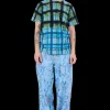 Tops | Collina Strada AURORA PLAID PIERCED TEE