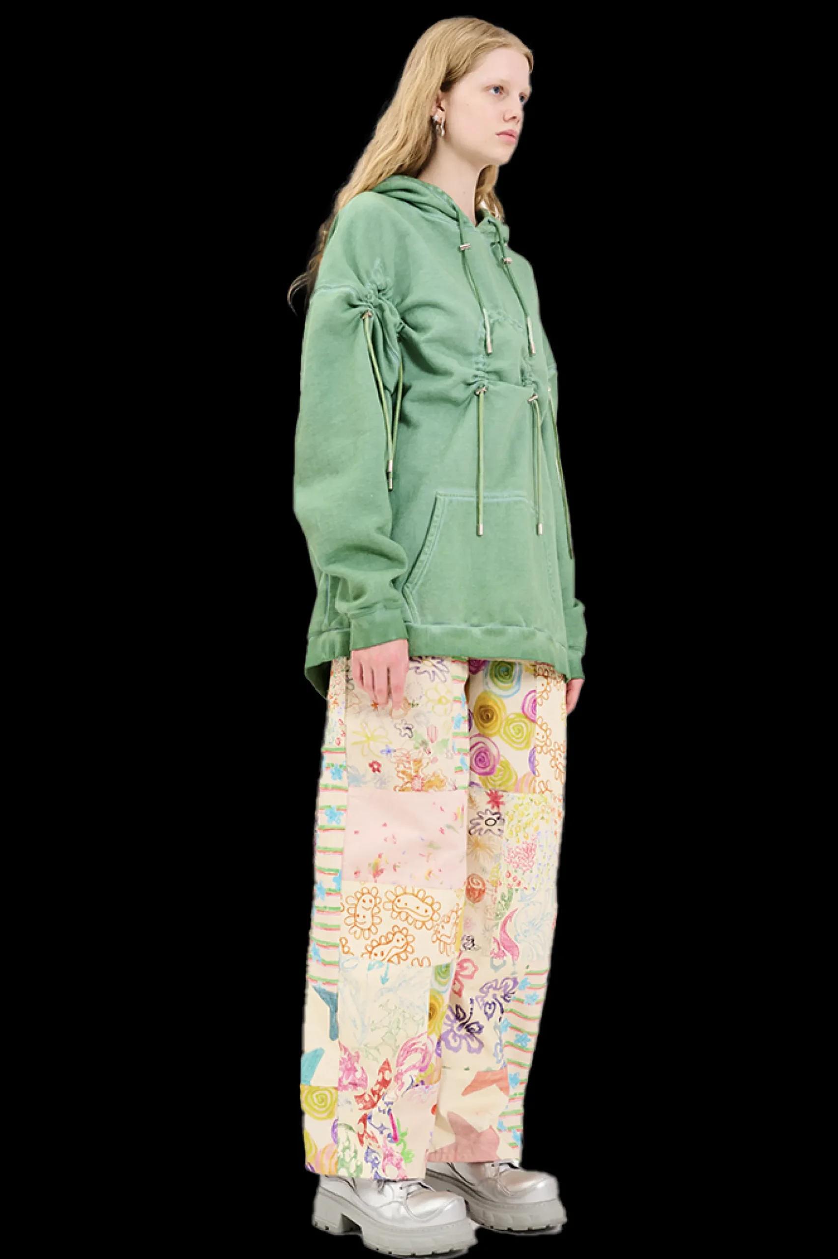 avocado_arc_hoodie_4.webp Sweaters & Sweats | Collina Strada AVOCADO ARC HOODIE