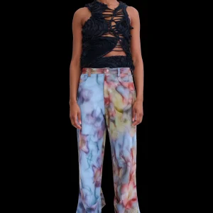 Pants | Collina Strada BARBED FLORAL DANTE JEAN