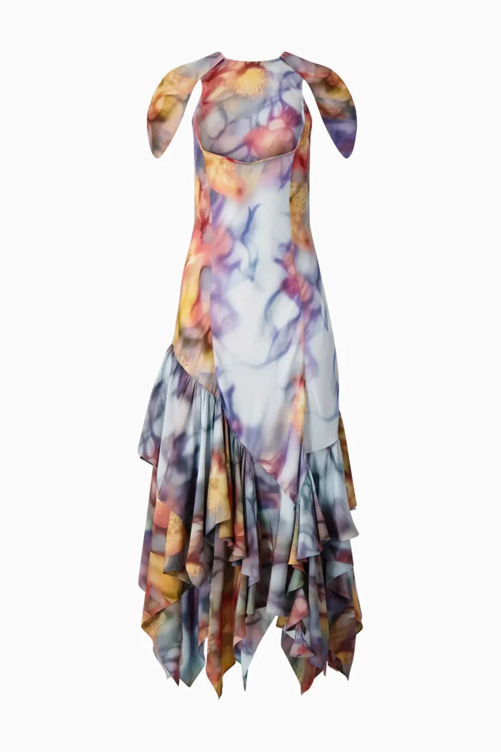 barbed_floral_hillary_dress_1.webp Dresses | Collina Strada BARBED FLORAL HILLARY DRESS