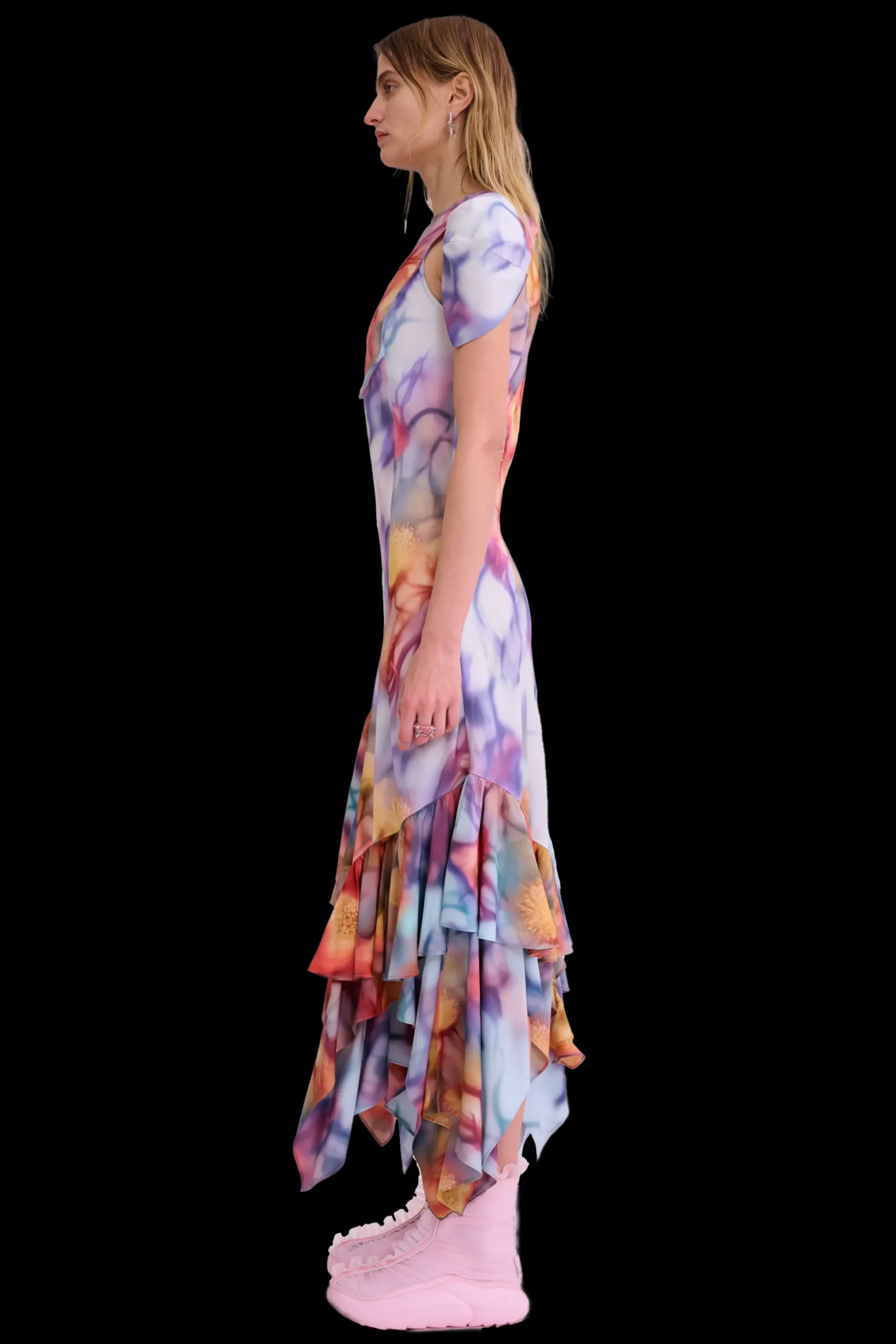 barbed_floral_hillary_dress_5.webp Dresses | Collina Strada BARBED FLORAL HILLARY DRESS