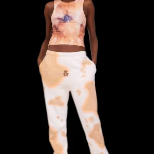 Pants | Sweaters & Sweats | Collina Strada BEIGE COW RHINESTONE SWEATPANT