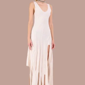 Dresses | Collina Strada BEIGE DRIZZLE DRESS