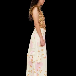 Skirts | Collina Strada BEIGE PAWS STOMP SKIRT
