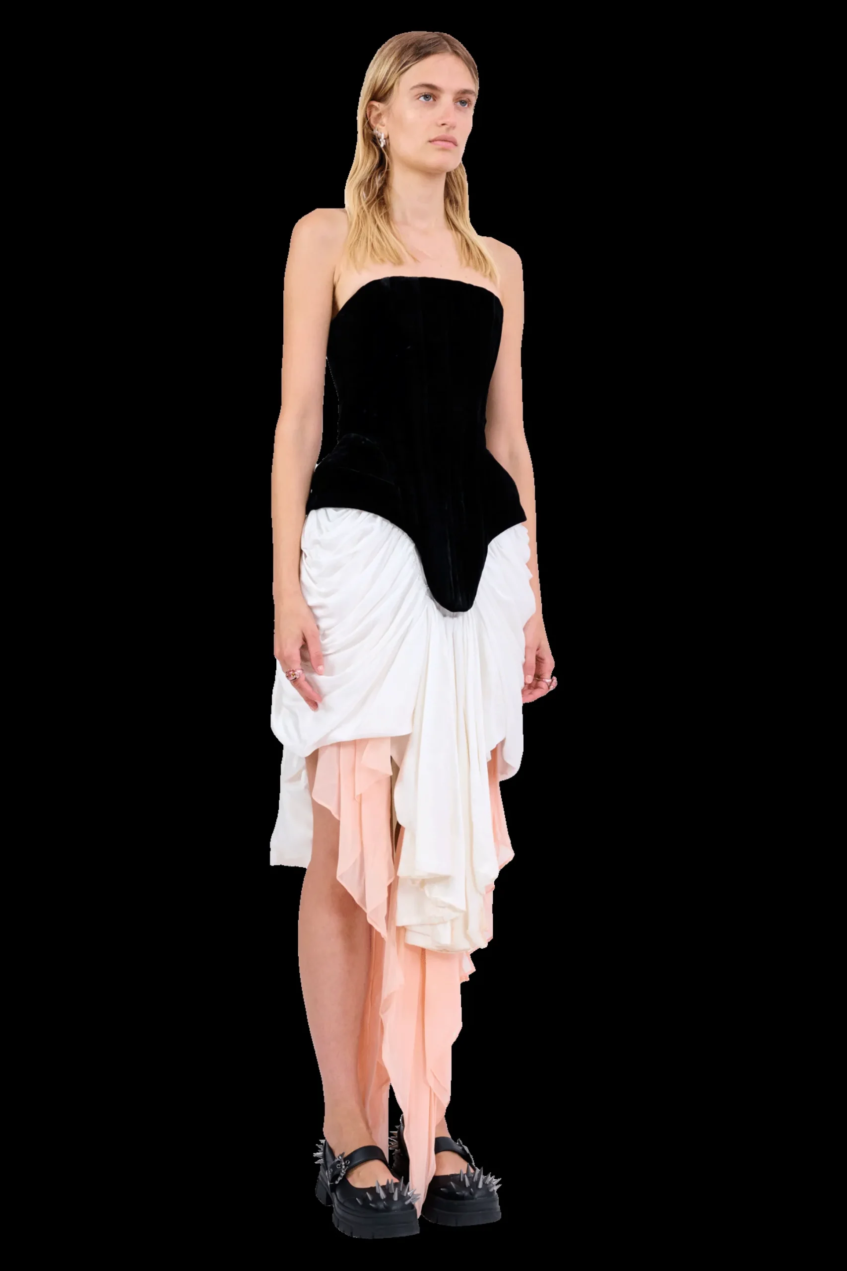 black_giva_dress_3.webp Dresses | Collina Strada BLACK GIVA DRESS