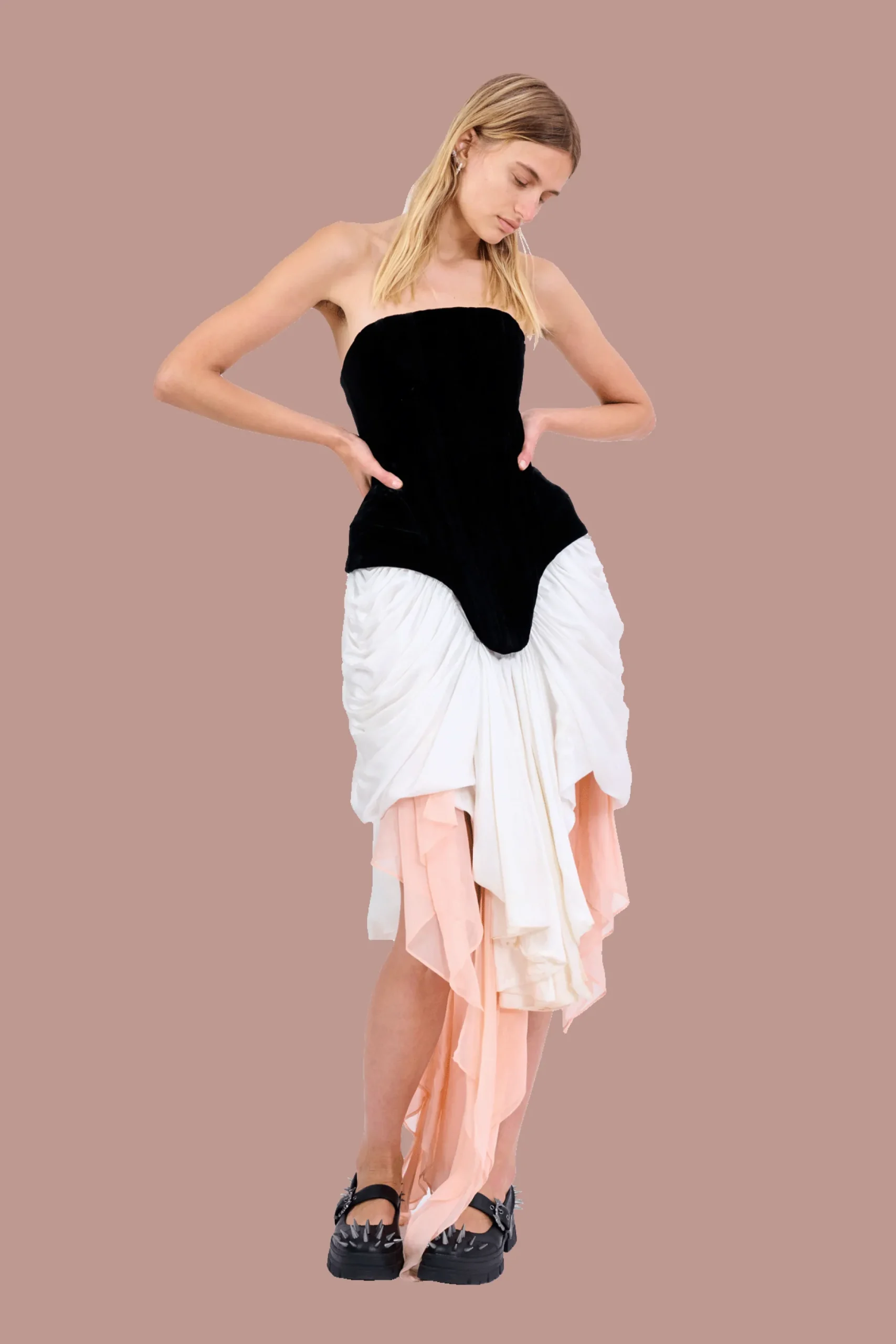 black_giva_dress_5.webp Dresses | Collina Strada BLACK GIVA DRESS