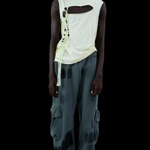 Pants | Collina Strada BLACK HEART BURST CARGO SWEATPANT