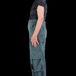 Pants | Collina Strada BLACK HEART BURST CARGO SWEATPANT