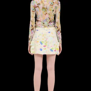Skirts | Collina Strada BLOOM DOODLE MINI CARGO SKIRT
