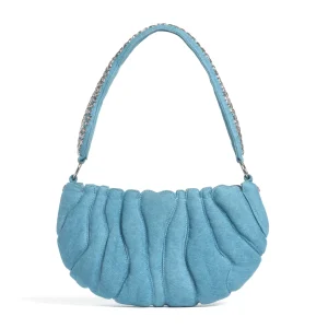 Bags | Collina Strada BLUE DENIM CATERPILLAR BAG
