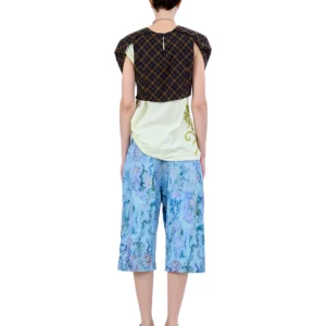 Pants | Collina Strada BLUE THORN MIKAELA JORTS