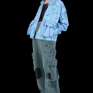 Outerwear | Collina Strada BLUE THORN NASH JACKET