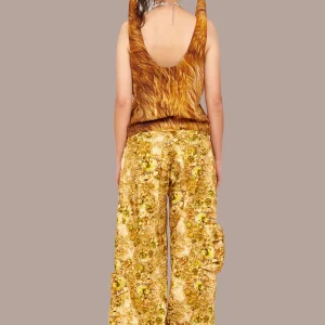 Tops | Collina Strada BROWN FUR HORN TANK