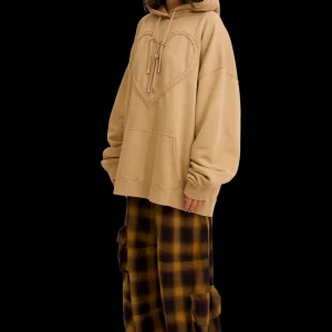 Sweaters & Sweats | Collina Strada CAMEL HEART HOODIE
