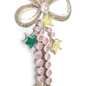 Earrings | Collina Strada CANARY BOW JANGLE EARRINGS