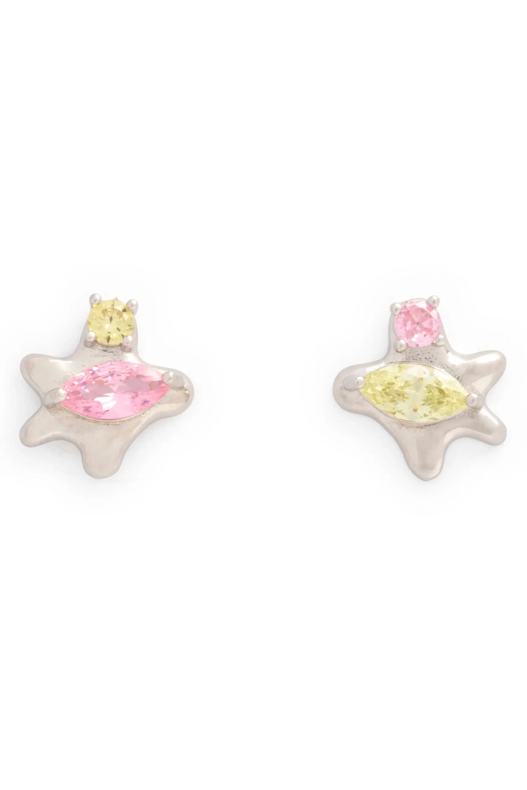canary_soft_pink_stella_studs_0.webp Earrings | Collina Strada CANARY SOFT PINK STELLA STUDS