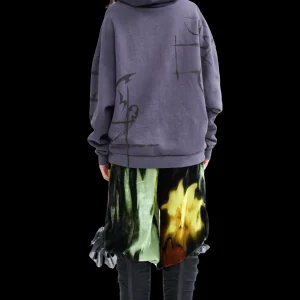 Sweaters & Sweats | Collina Strada CHARCOAL BEAR HOODIE