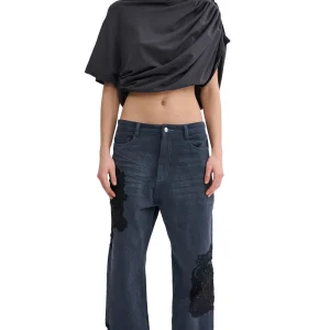 Pants | Collina Strada CHARCOAL MIKAELA JEAN