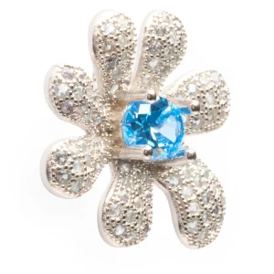 Earrings | Collina Strada CLEAR SKY SQUASHED BLOSSOM EARRING