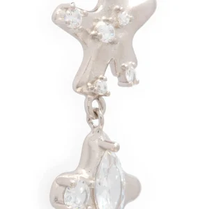 Earrings | Collina Strada CLEAR STAR DANGLE EARRINGS