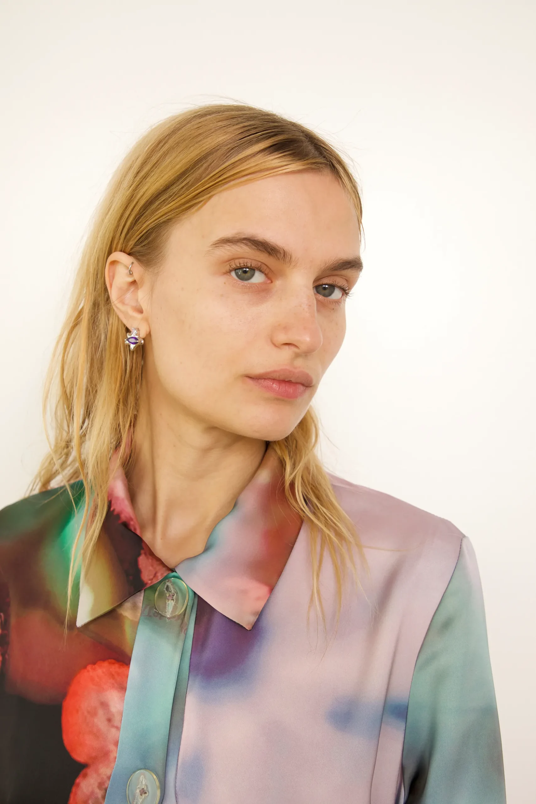 clear_stella_studs_3.webp Earrings | Collina Strada CLEAR STELLA STUDS