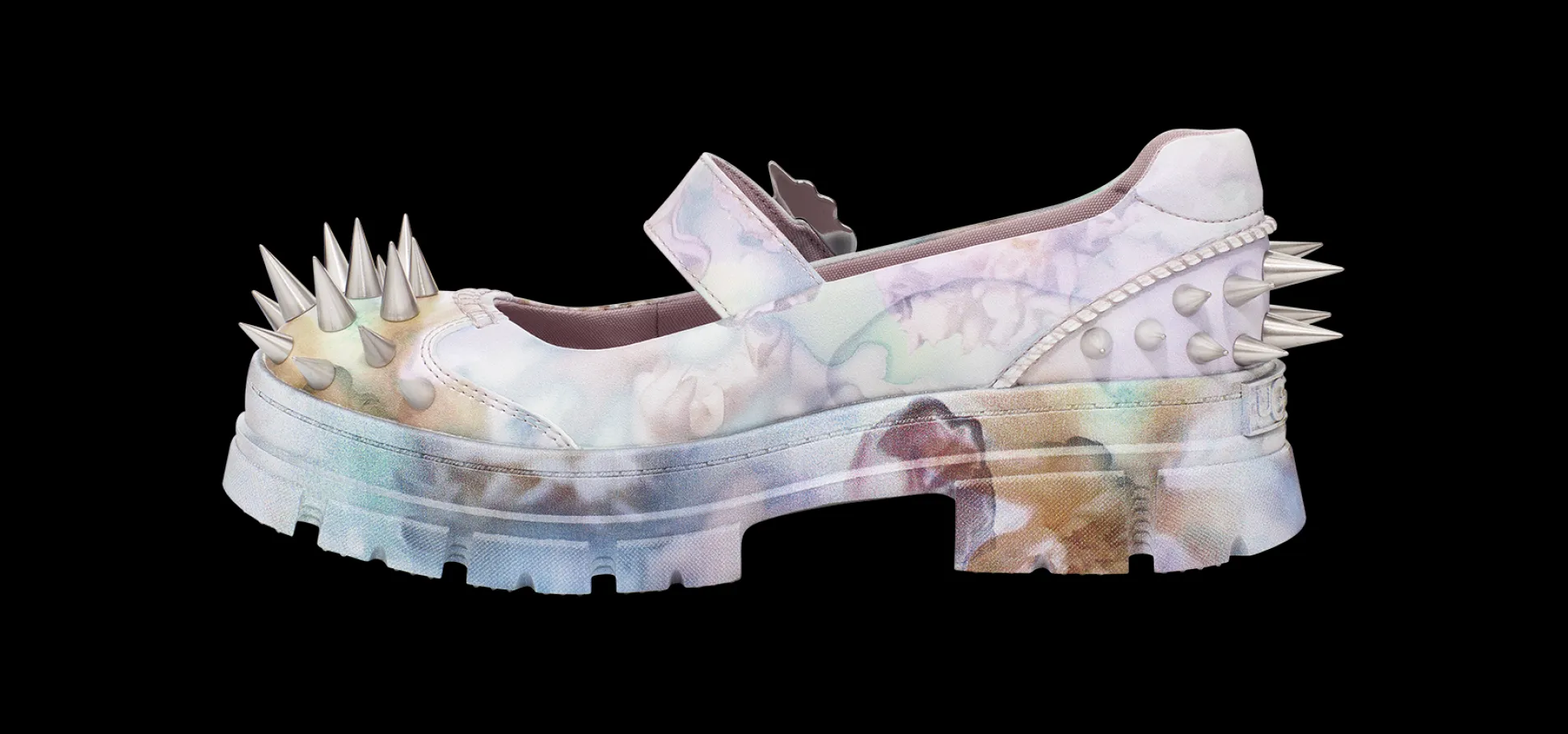collina_strada_x_ugg_mary_janes_molten_flowers_5.webp Shoes | Collina Strada X UGG MARY JANES MOLTEN FLOWERS LILAC MOLTEN FLOWERS