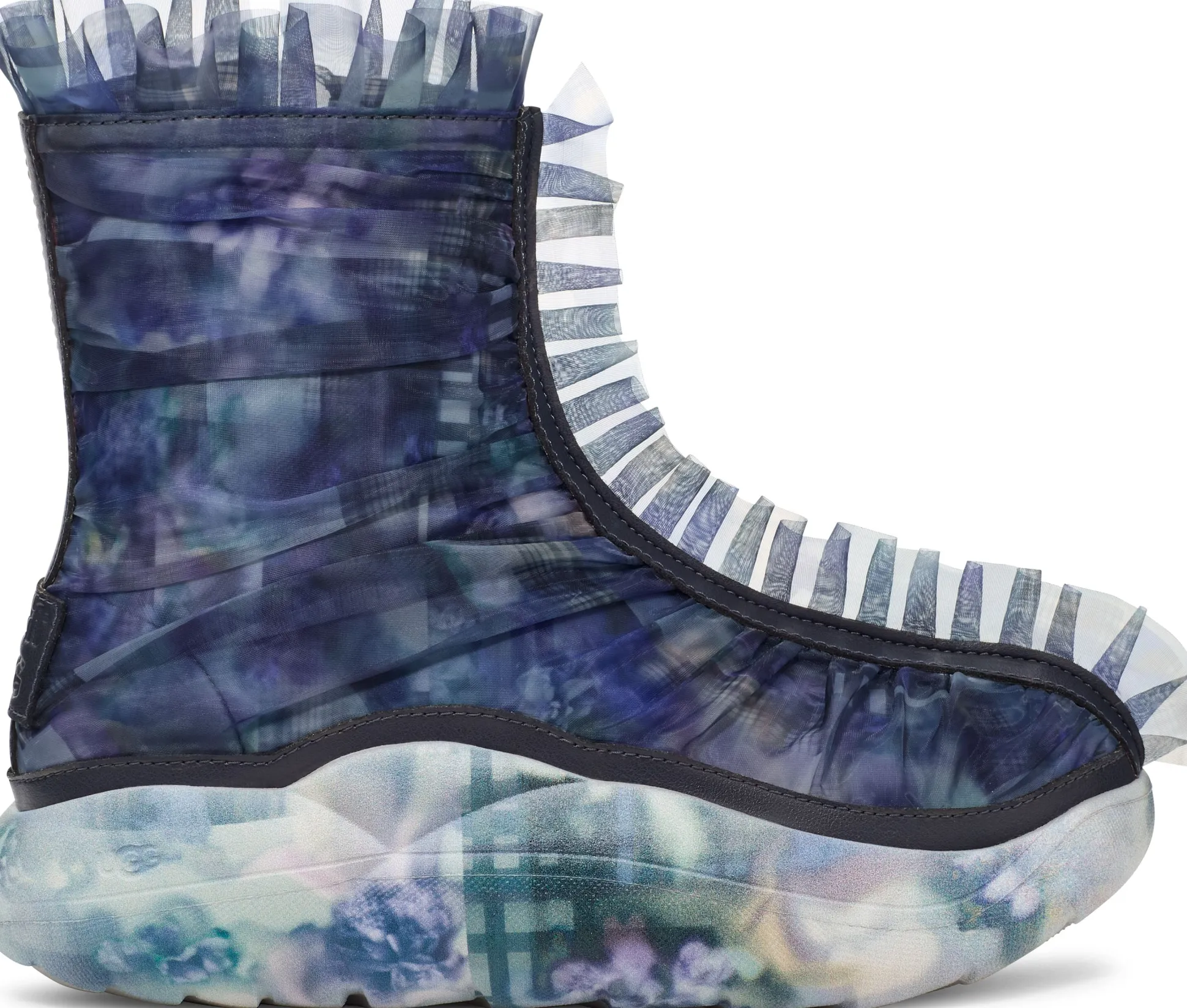 collina_strada_x_ugg_ruffle_boot_dark_blue_floral_0.webp Shoes | Collina Strada X UGG RUFFLE BOOT DARK BLUE FLORAL