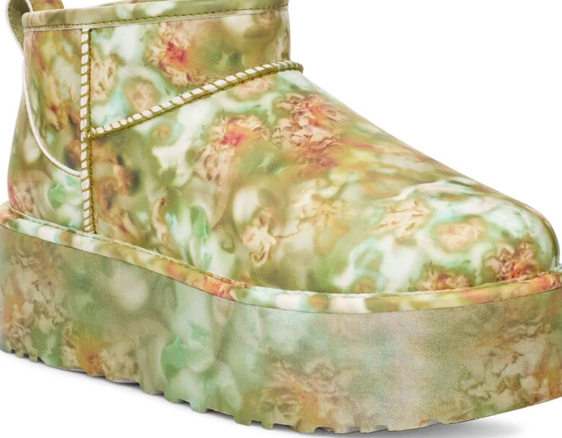 Shoes | Collina Strada X UGG ULTRA MINI PLATFORM GREEN FLORAL