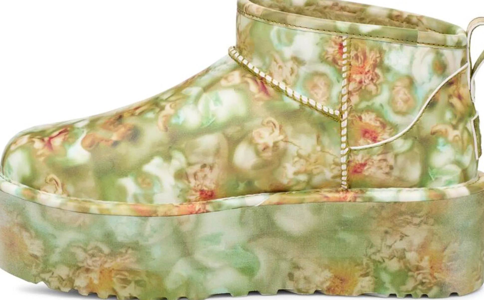 Shoes | Collina Strada X UGG ULTRA MINI PLATFORM GREEN FLORAL