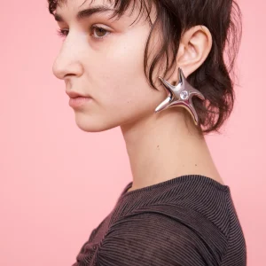 Earrings | Collina Strada CRYSTAL CLEAR CELESTE EARRING