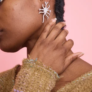 Earrings | Collina Strada CRYSTAL CLEAR ETOILE EARRING