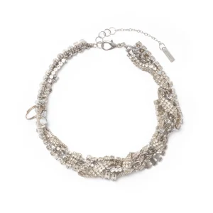 Necklaces | Collina Strada CRYSTAL CLEAR RHINESTONE JUNK NECKLACE