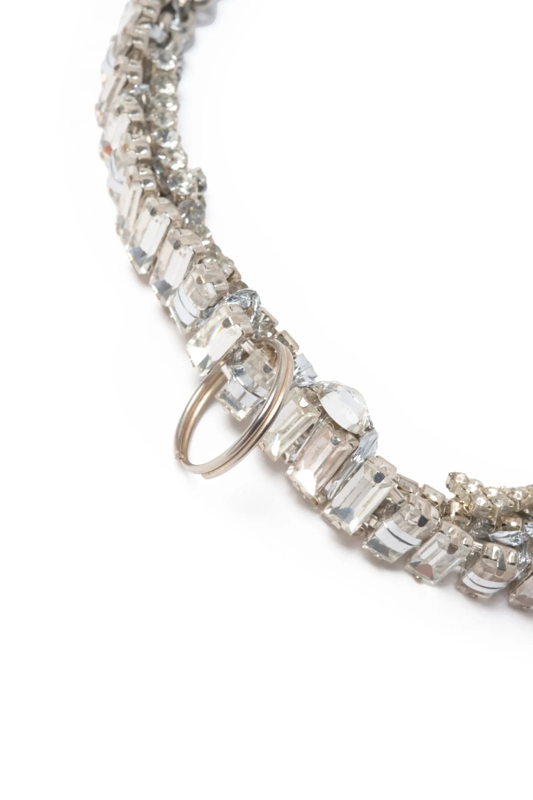crystal_clear_rhinestone_junk_necklace_3.webp Necklaces | Collina Strada CRYSTAL CLEAR RHINESTONE JUNK NECKLACE