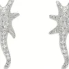Earrings | Collina Strada CRYSTAL CLEAR STAR TRAIL EARRINGS