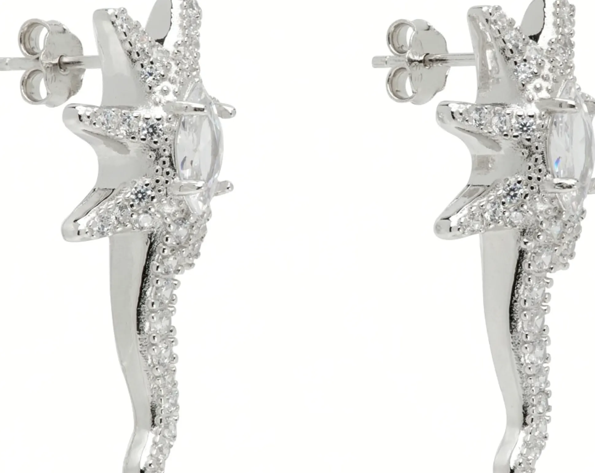 crystal_clear_star_trail_earrings_1.webp Earrings | Collina Strada CRYSTAL CLEAR STAR TRAIL EARRINGS