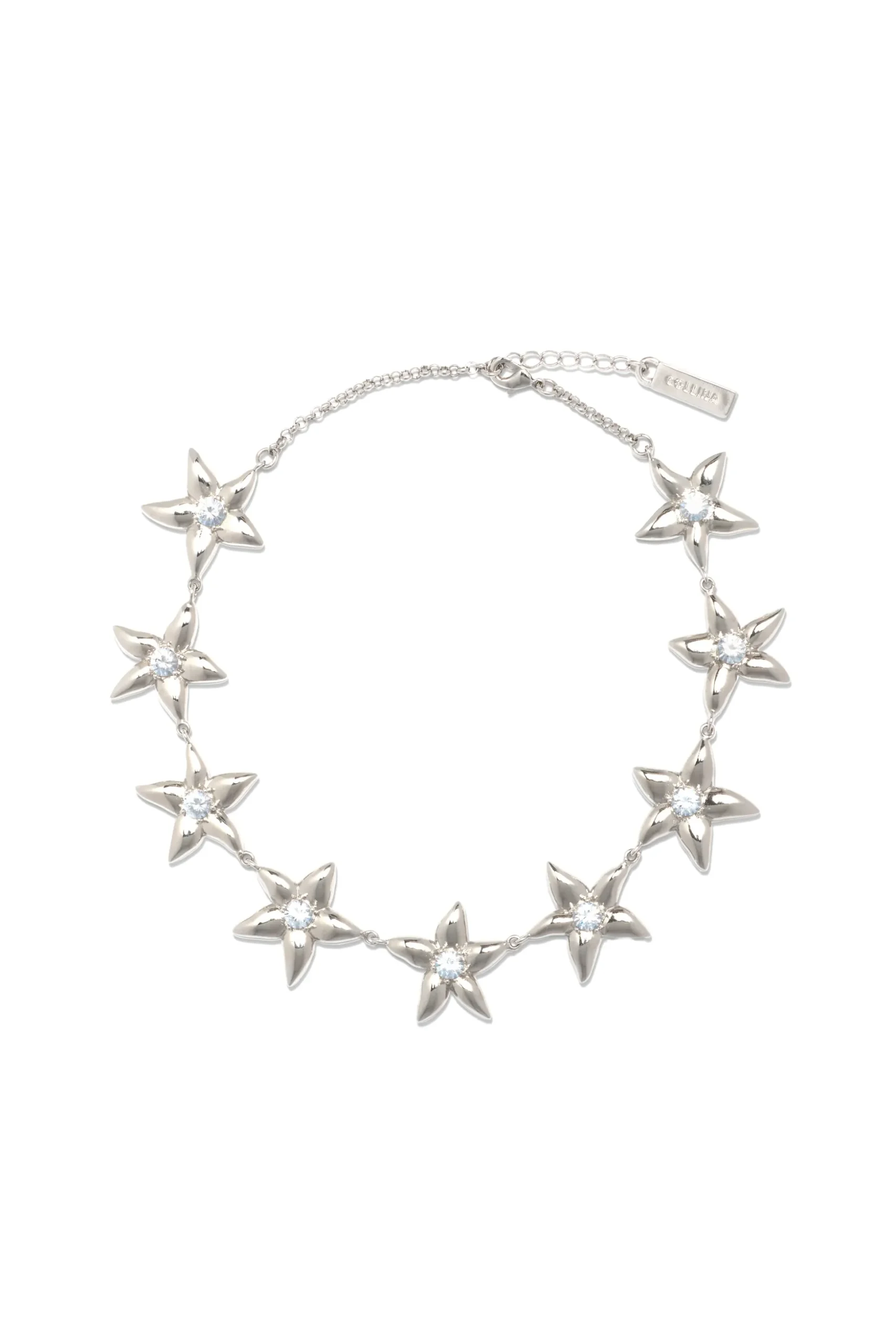 crystal_clear_super_starlink_necklace_0.webp Necklaces | Collina Strada CRYSTAL CLEAR SUPER STARLINK NECKLACE