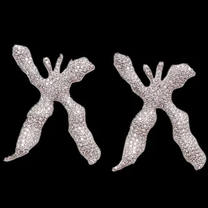 Earrings | Collina Strada CRYSTAL MARIPOSA EARRING