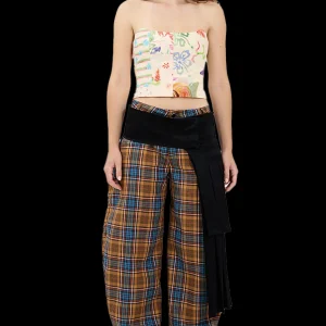 Tops | Collina Strada DOODLE MIX PATCHWORK CORSET