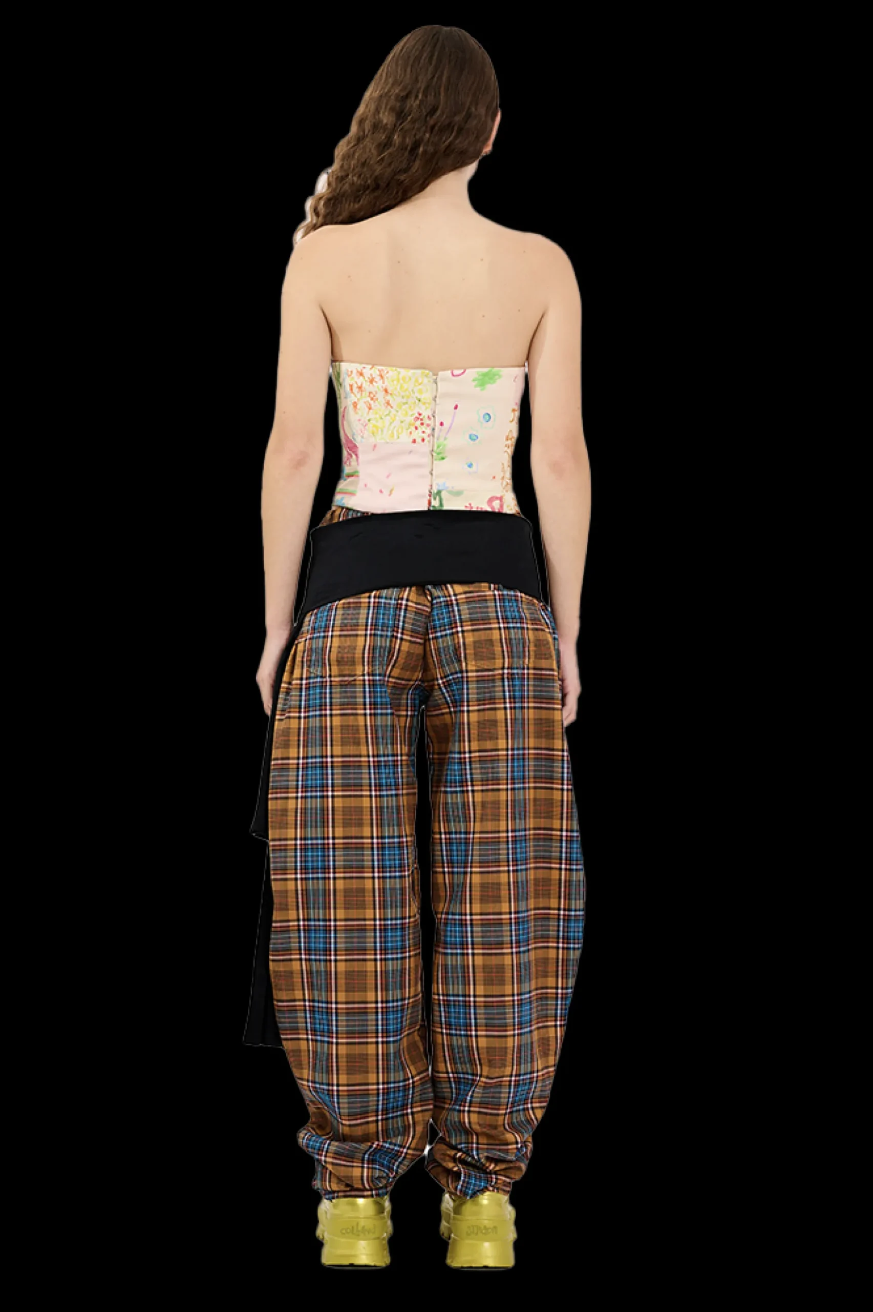 doodle_mix_patchwork_corset_4.webp Tops | Collina Strada DOODLE MIX PATCHWORK CORSET