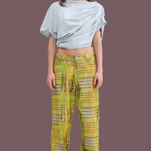 Tops | Collina Strada DUSTY BLUE EVA DRAPED TEE