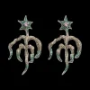 Earrings | Collina Strada EMERALD STARBURST EARRING