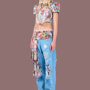 Tops | Collina Strada GARDEN BLUR AVA CORSET