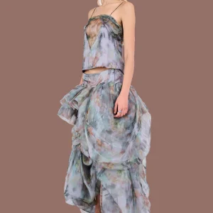 Tops | Collina Strada GARDEN BLUR HARD TANK